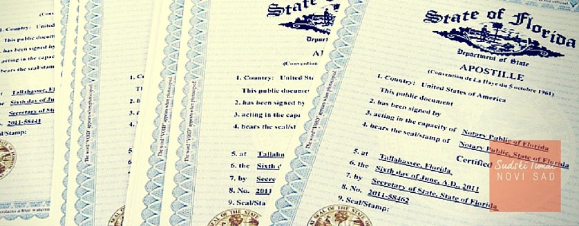 Overa apostilom - Apostille pečat i prevodi uputstvo u 5 koraka